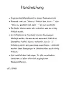 Vorschau - Arbeitsblätter - Begleitendes Arbeitsblatt zum Lied: „Wenn du glücklich bist, dann…“ - Seite 1