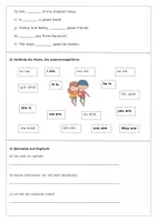 Vorschau - Arbeitsblätter - Arbeitsblatt - die Formen von to be - Seite 1