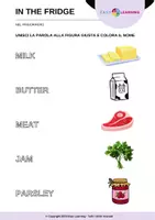 anteprima - Esercizi - Cosa c'è nel Frigorifero? - In the Fridge /Inglese Beginner - Pagina 2