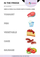 anteprima - Esercizi - Cosa c'è nel Frigorifero? - In the Fridge /Inglese Beginner - Pagina 3