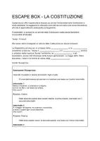 anteprima - Quiz - ESCAPE ROOM sulla Costituzione italiana - Pagina 1