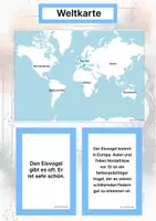 Vorschau - Stationenlernen - Der Eisvogel – Steckbrief inklusive – Tiere Europas – Montessori Lernkarten (Kontinente entdecken) - Seite 2