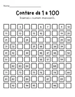 anteprima - Didattica a stazioni - Schede didattiche: Contare da 1 a 100 – Impara i numeri in modo facile - Pagina 3