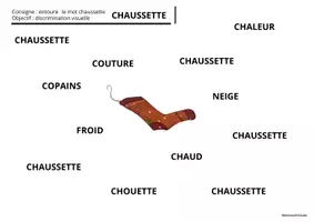 Aperçu - Feuilles d'exercices - Exploitation pédagogique LA CHAUSSETTE version paysage 2 - Page 2