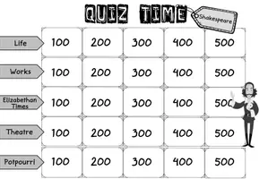 Vorschau - Spiele - Shakespeare - Quiz Time - Lernspiel - Quiz mit Antworten - Seite 3
