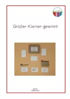Vorschau - Spiele - Lernspiel: Größer-Kleiner-gewinnt im Zahlenraum bis 100 - Deckblatt