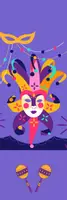 Προεπισκόπηση - Άλλος τύπος υλικού - Αποκριάτικοι σελιδοδείκτες - Εξώφυλλο