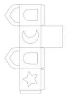 Vorschau - Mal- und Bastelvorlagen - Ramadan-Laterne basteln / Bastelprojekt Ramadan - Seite 3