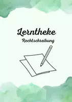 Vorschau - Aufgabenkarten - Lerntheke zum Training der Rechtschreibung - Deckblatt