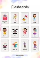Vista previa - Unidades / Secuencias / Situaciones de Aprendizaje - April Fool's Day Activity Book - página 1