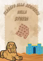 anteprima - Esercizi - Viaggio alla scoperta della storia - Demo - Pagina di copertina