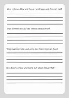Vorschau - Arbeitsblätter - Materialpaket: 3 Lesetexte (Lesetandem) zum Sommer - mit Fragen zum Text - Seite 3