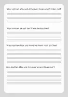 Vorschau - Arbeitsblätter - Lesetext (Lesetandem) "Die Radtour" - mit Fragen zum Text - Seite 3