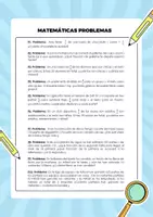 Vista previa - Hojas de trabajo - 1 ESO MATE FRACCIONES PROBLEMAS - página 1
