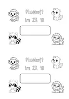 Vorschau - Arbeitsblätter - Rechenheftchen Plusaufgaben ZR 10 - Seite 1