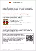 Vorschau - Arbeitsblätter - Bundestagswahl 2025 in Deutschland - Seite 2