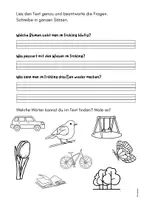 Vorschau - Arbeitsblätter - Leseblatt Frühling - Leseverständnis - Seite 2