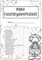 Vorschau - Unterrichtsreihen - Karneval (Fasching) - Werkstatt für die Klasse 2 - Seite 2