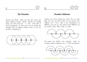 Vorschau - Aufgabenkarten - Zirkel Übungen: Lerntheke Klasse 4/5 - Zeichenübungen - Seite 2