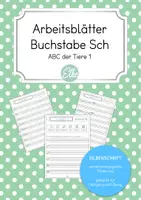 Vorschau - Arbeitsblätter - Buchstabe Sch - Deckblatt
