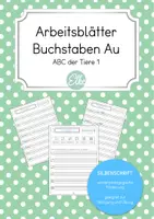 Vorschau - Arbeitsblätter - Buchstaben Au - Deckblatt