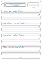 Vorschau - Arbeitsblätter - Buchstaben Au - Seite 2