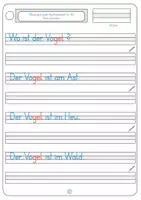 Vorschau - Arbeitsblätter - Buchstaben Vv, Xx - Seite 2