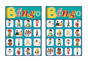 Vorschau - Spiele - Verbs - BINGO - Seite 2