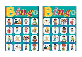 Vorschau - Spiele - Verbs - BINGO - Seite 3