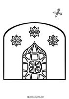 Vorschau - Mal- und Bastelvorlagen - Kooperatives Klassenprojekt "Ramadan-Fensterbilder" / NEU 2025 - Seite 3