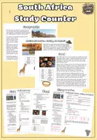 Vorschau - Arbeitsblätter - South Africa Reading Comprehension Lerntheke - Deckblatt