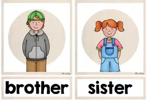 Vorschau - Präsentationen/Tafelbilder - Flashcards: Family - Seite 2