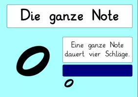 Vorschau - Präsentationen/Tafelbilder - Noten & Notenwerte: Tafelmaterial (Musiktheorie) - Musik - Kl. 3/4 - Seite 3