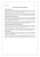 Vorschau - Stundenentwürfe - Information und Bewegung "Superfoods" - Seite 1