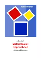 Vorschau - Arbeitsblätter - Materialpaket Kopfrechnen - Seite 1