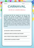 Vista previa - Refuerzo / NEE / Materiales de apoyo - Mini dossier: Los carnavales en distintas ciudades - página 2
