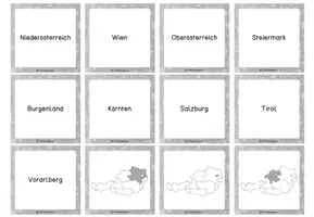 Vorschau - Stationenlernen - Merkspiel Österreich (Bundesländer) - Seite 2
