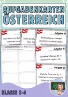 Vorschau - Aufgabenkarten - Aufgabenkarten Österreich (fächerübergreifend) - Deckblatt