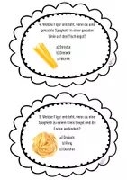 Vorschau - Poster - Spaghetti-Mathematik-Quiz 3. Klasse Mathematik Kompetenz ebene Figuren und Körper auf ihre Eigenschaften hin untersuchen, vergleichen und beschreiben - Seite 2
