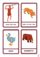 Vista previa - Tarjetas / Manipulativos - PREHISTORY FLASHCARDS - página 2