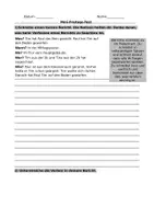 Vorschau - Stundenentwürfe - Materialpaket - Vorgangsbeschreibung / Berichte Schreiben - Deckblatt