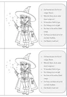 Vorschau - Mal- und Bastelvorlagen - Lesen und malen Karneval / Fasching (Miniheft) - Seite 3