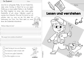Vorschau - Arbeitsblätter - Lesen | Leseverstehen - Seite 1