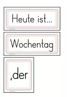 Vorschau - Anderer Materialtyp - Tafelkalender für die Grundschule (+Silbenschrift) - Seite 3