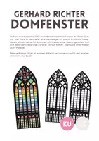 Vorschau - Mal- und Bastelvorlagen - Gerhard Richter: Domfenster, Malvorlage - Deckblatt