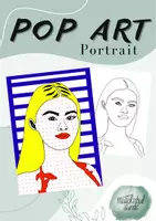 Vorschau - Stundenentwürfe - Kunstprojekt - Pop Art Portrait - Schritt für Schritt Anleitung - ausführlicher Stundenentwurf - Deckblatt