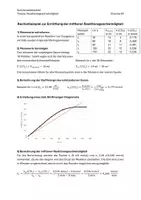 Vorschau - Merkblätter - Übersicht: Berechnung der mittleren Reaktionsgeschwindigkeit bei Volumina - Seite 2