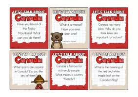 Vorschau - Spiele - Canada | Conversation Cards | Speaking | Game - Seite 3