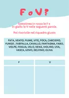 anteprima - Esercizi - Suoni simili: F o V? - Pagina 3