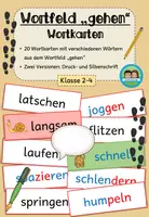 Vorschau - Stationenlernen - Wortfeld "gehen" und "sagen" - Sparpaket (Klasse 2-4) - Seite 1
